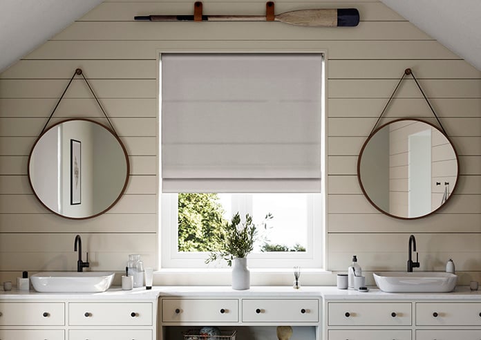 Norleigh, Silver - Twist&Fit Roman Blind - Image 3